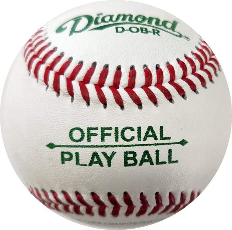 Diamond Sports Rally Baseball DOBR Play Ball 30 Balls with Diamond