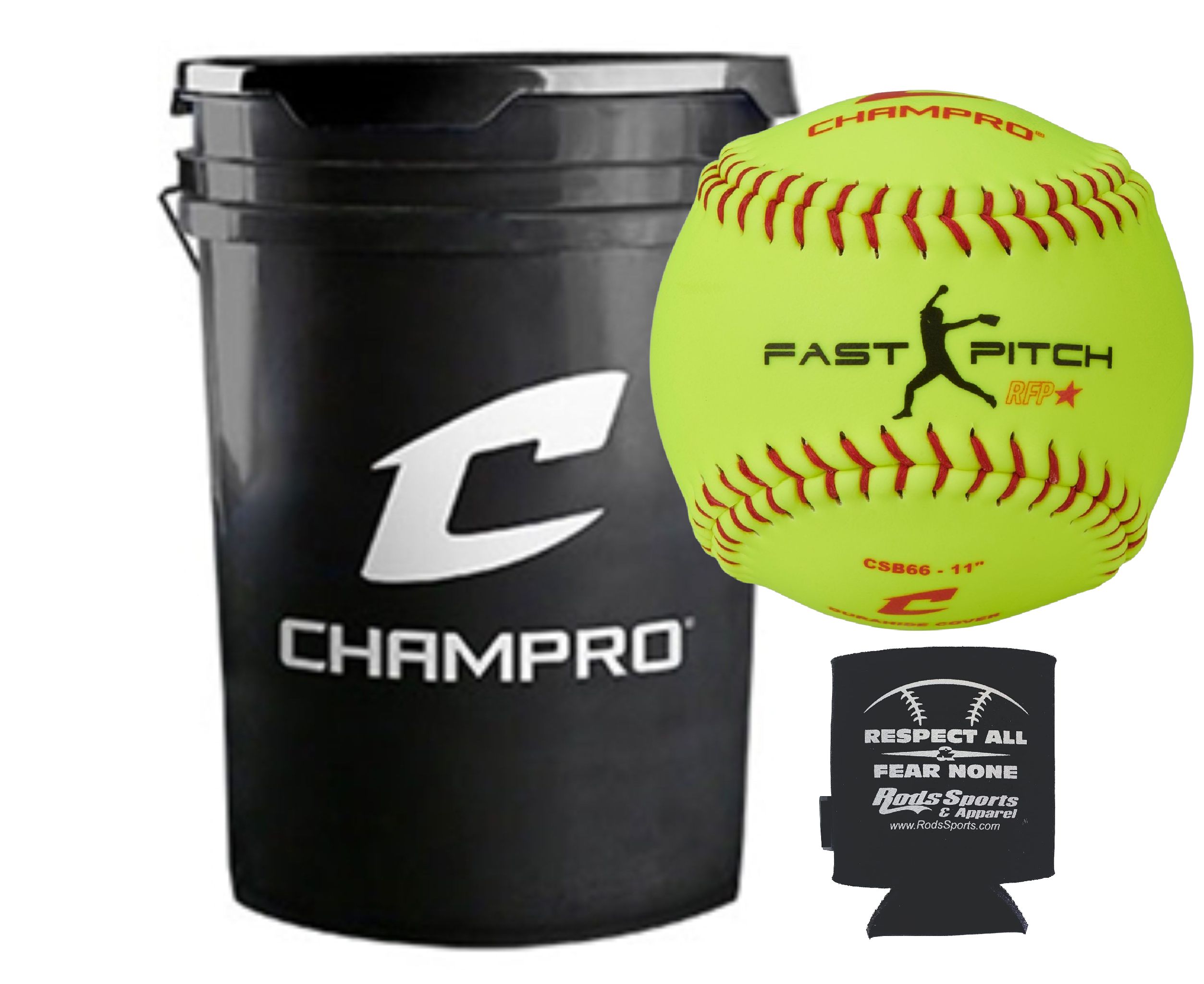 Champro CSB66 Softball Bucket Combo